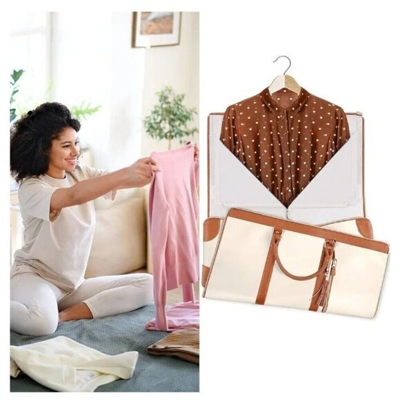 Luhxe Travel Bag Airline Approved Carry-On, Black, All-In-One Luxury Luggage Bag - Picture 14 of 14